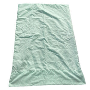 Mint Green Pillowcase with white detailing